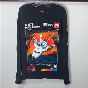 LEGO long sleeved black tee